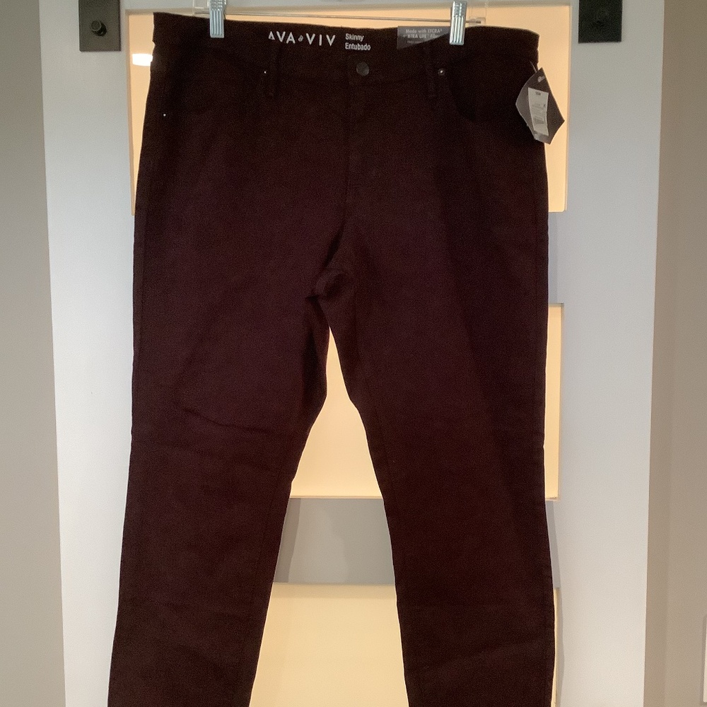 Ava & Viv Skinny Power Stretch Pant